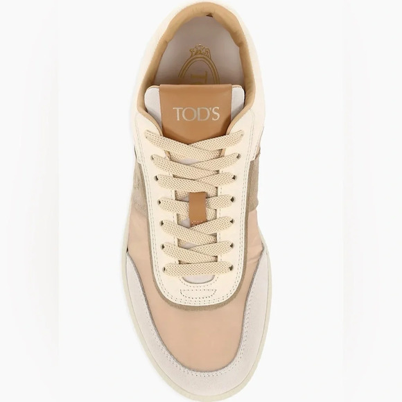 Tod’s Cassetta Patchwork Suede Low-Top Sneakers. Size 42 (12). - Picture 2 of 9